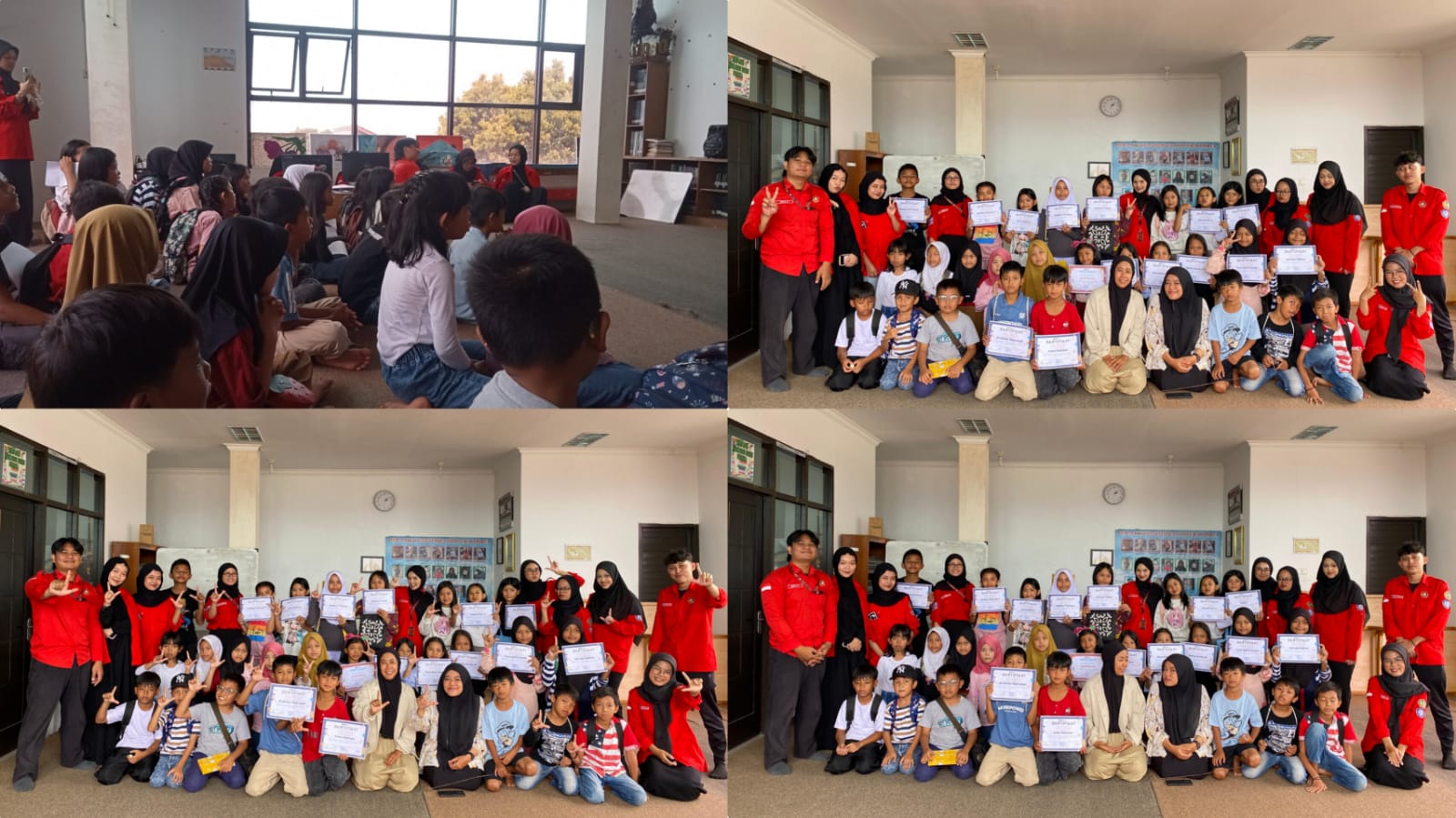 Belajar Seru, Prestasi Baru: Penutupan Kelas Bahasa Inggris Perpustakaan Cisarua Penuh Inspirasi